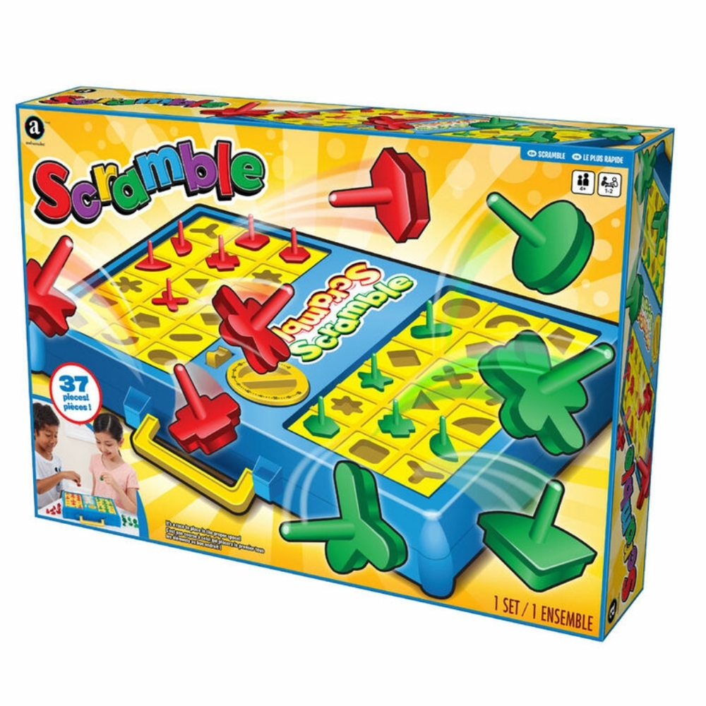 Scramble game board games